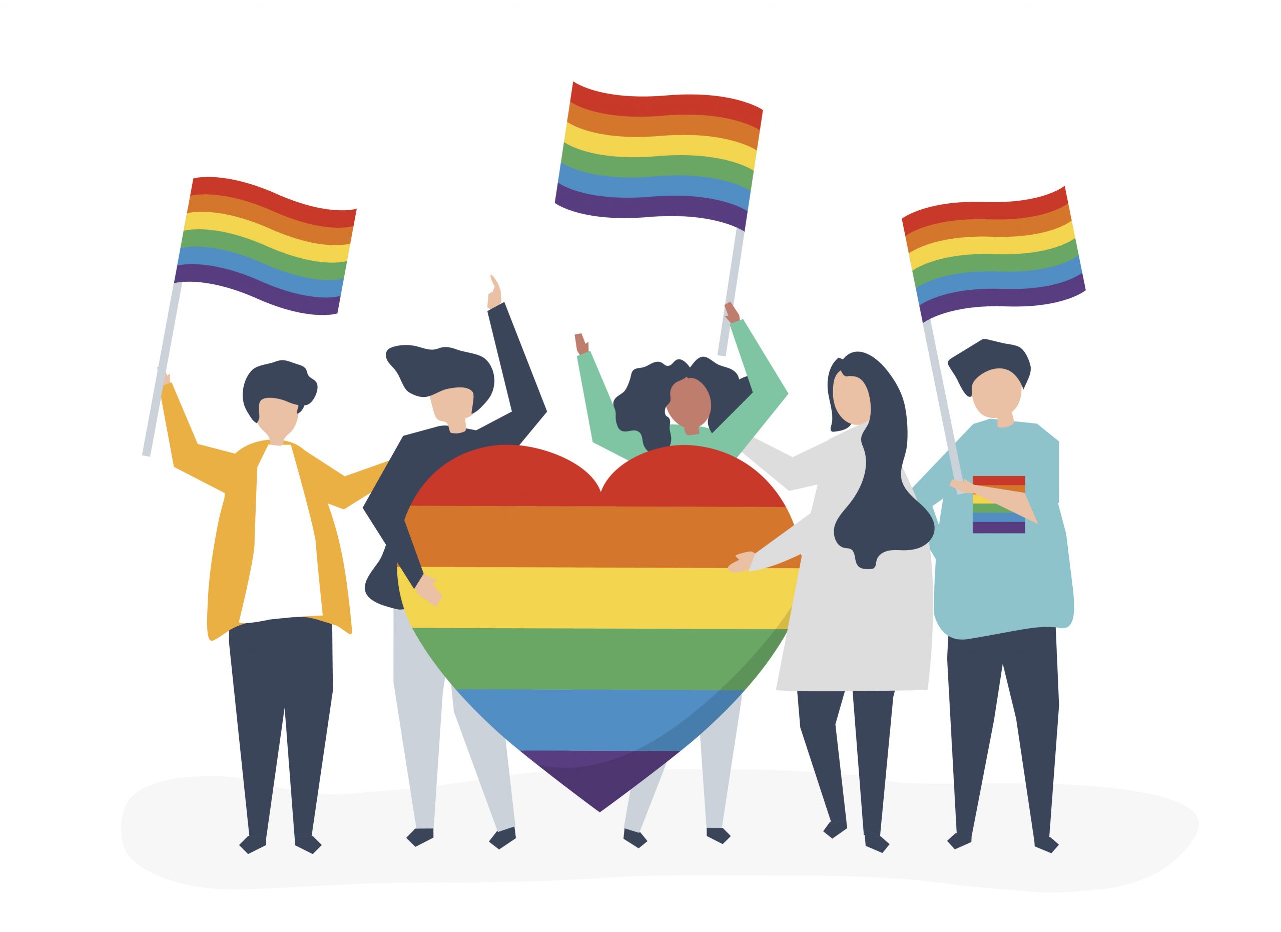 Com qual sigla suas respostas se identifica na Bandeira LGBT?